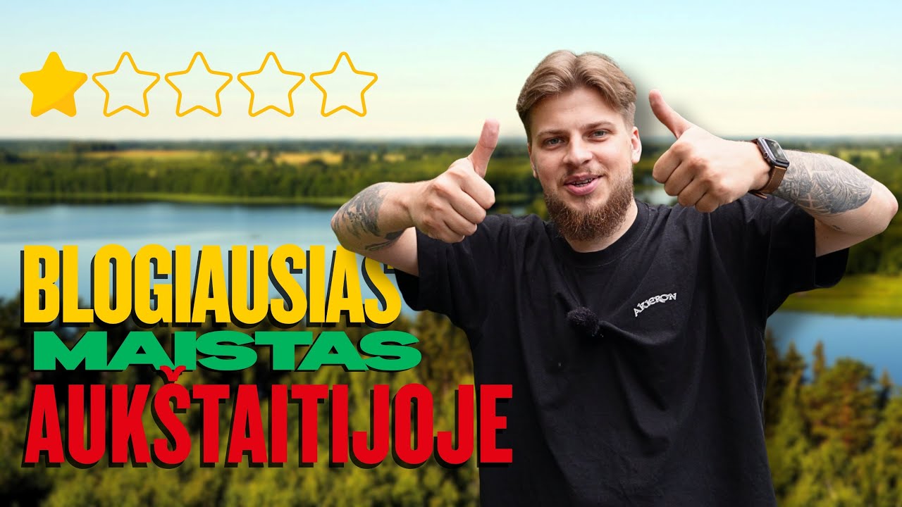 RAGAUJU PRASČIAUSIAI ĮVERTINTĄ MAISTĄ: AUKŠTAITIJOJE