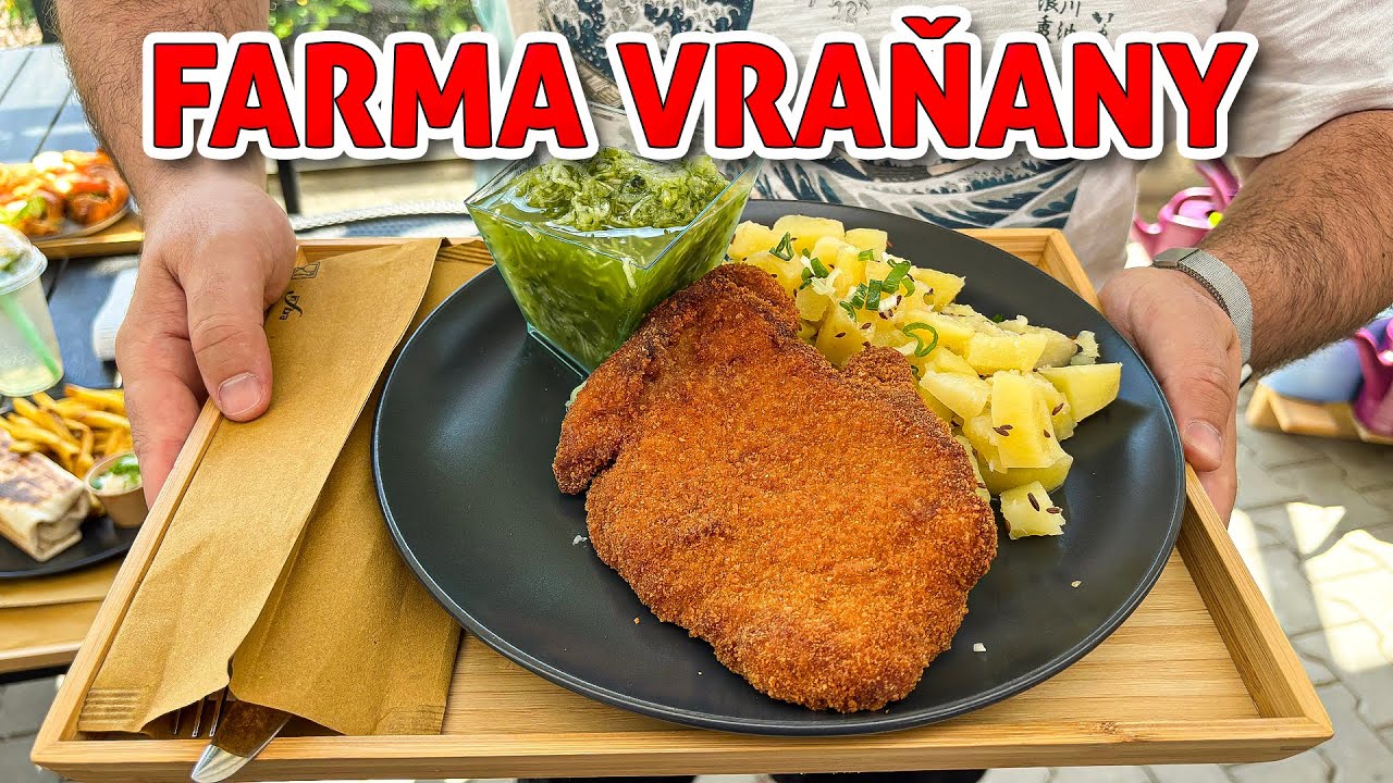 Nečekaně VÝBORNÁ Restaurace u slavné jahodové Farmy Vraňany!