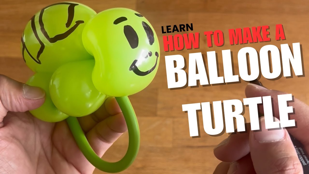 Turtle Wristband | Simple Balloon Animals