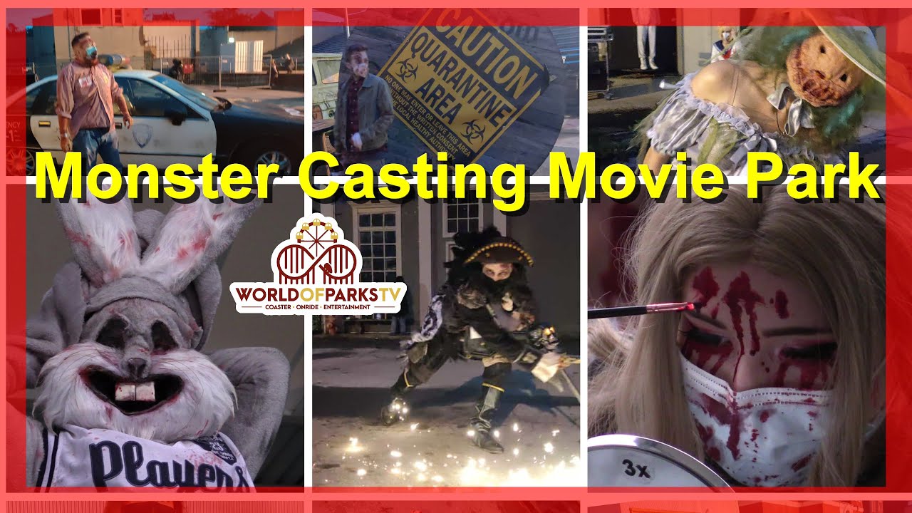 Halloween Horror Festival 2021 - Monster Casting Reportage Movie Park Germany – Movie Park Halloween