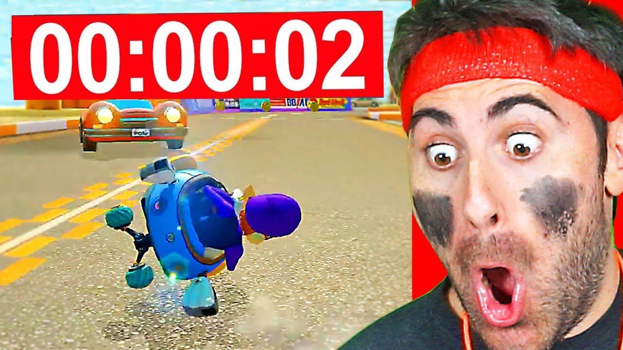 REACTING TO IMPOSSIBLE MARIO KART WORLD RECORDS