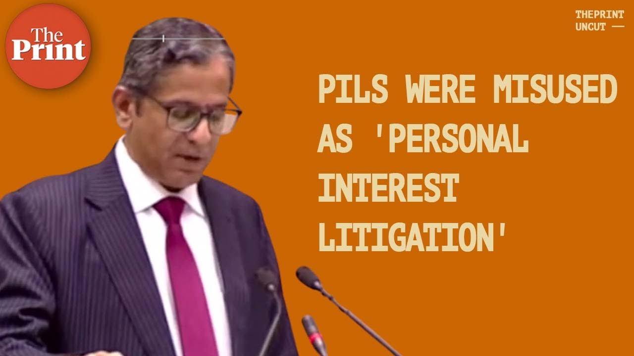 PILs were misused as 'Personal Interest Litigation' to terrorise public authorities: CJI NV Ramana