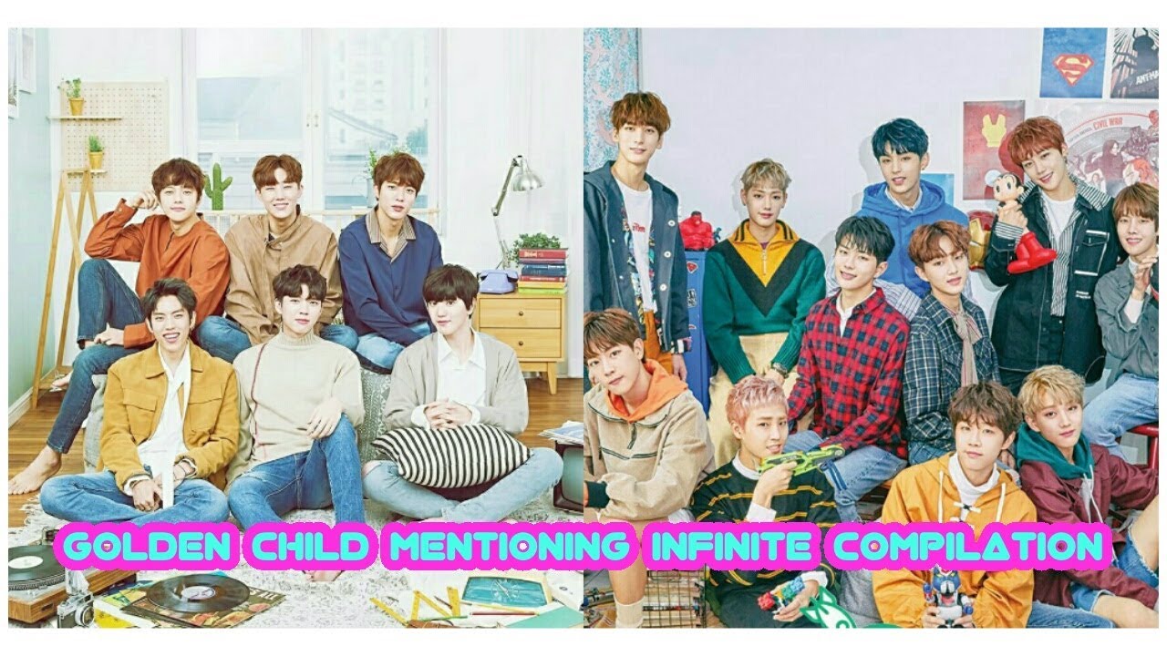 GOLDEN CHILD MENTIONING INFINITE COMPILATION #1