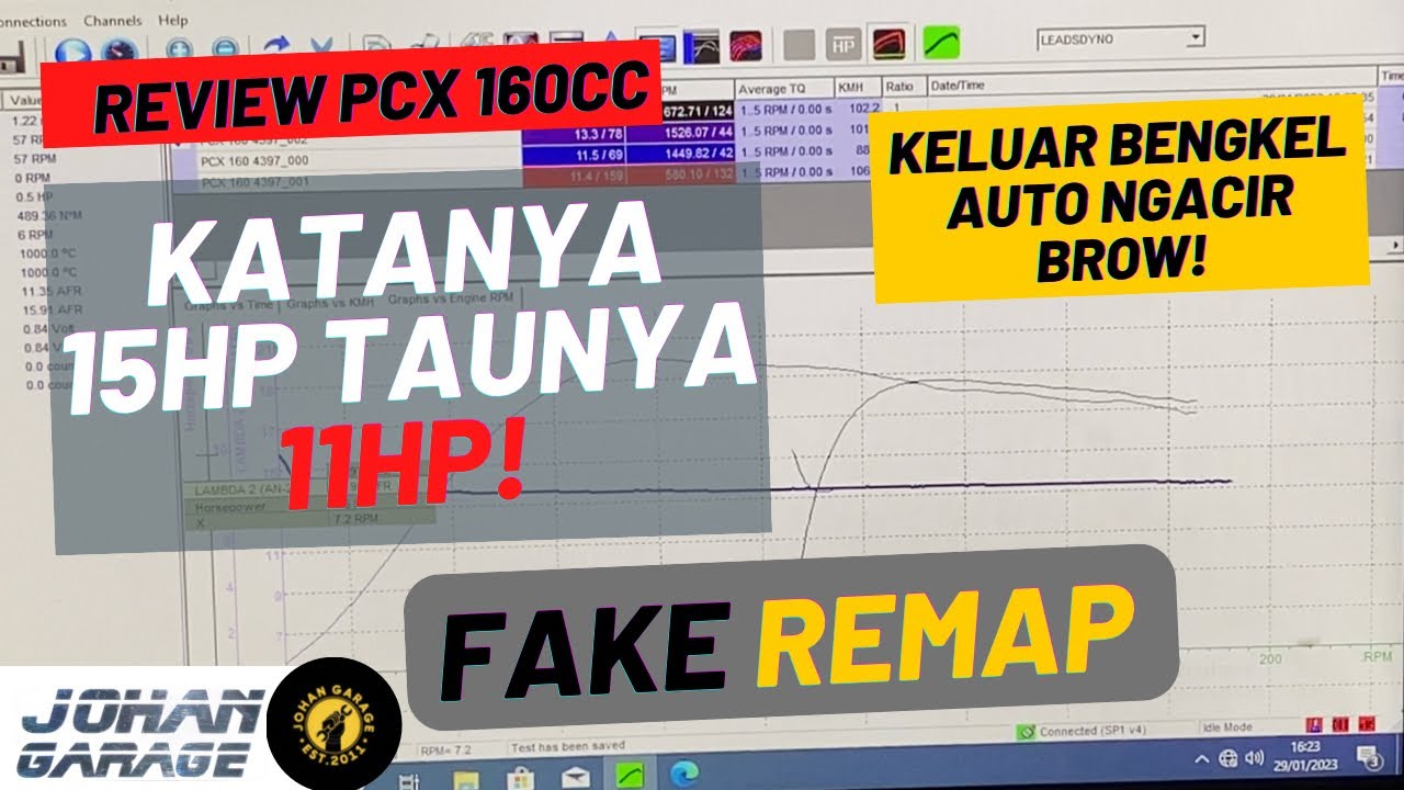 15HP BOONGAN!! FAKE REMAP ECU HONDA PCX 160 | PERLU DI BONGKAR!