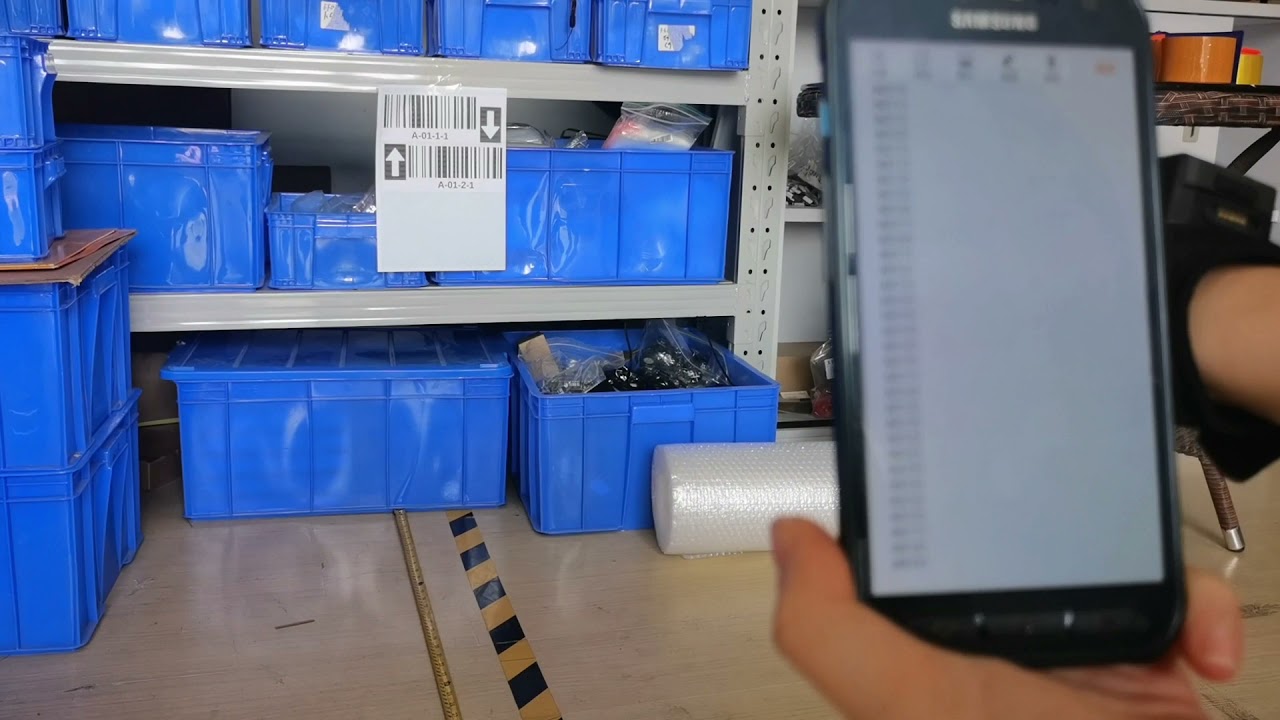 wireless glove scanner with Zebra SE4107