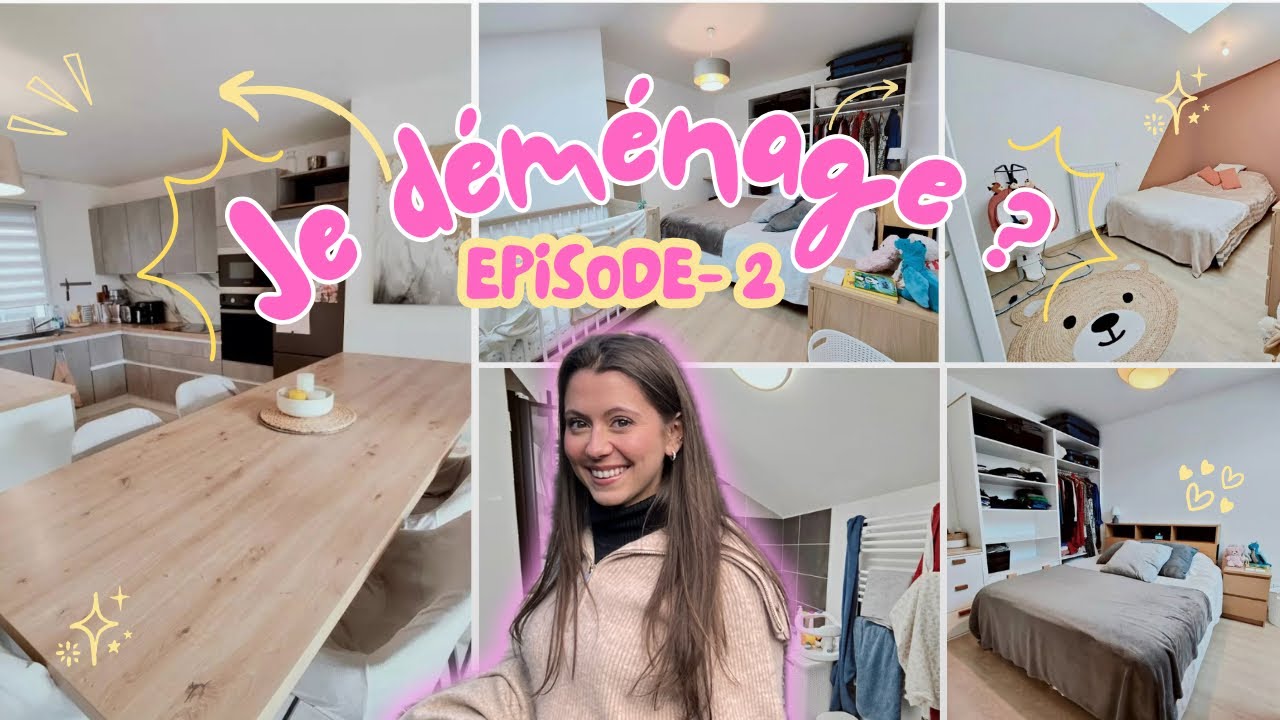 JE DÉMÉNAGE ! (vlog déménagement) -  épisode 2 🏡📦