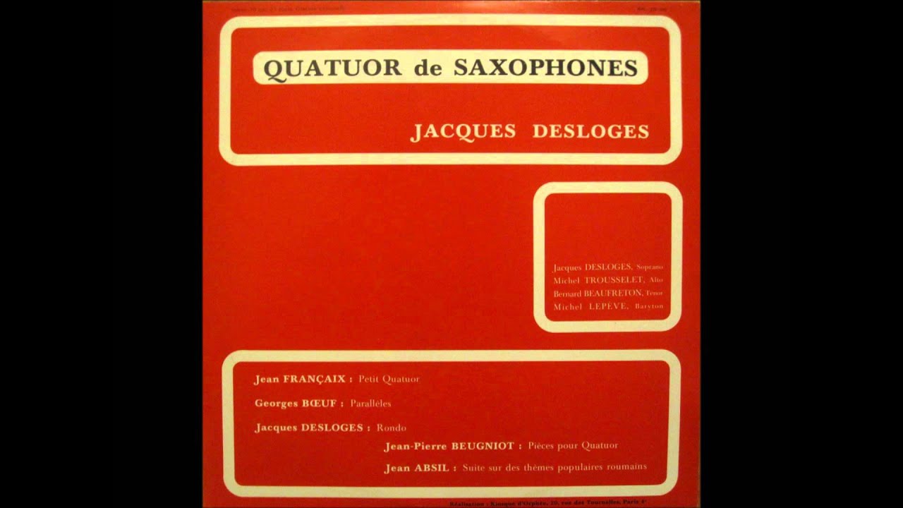 Suite sur des thèmes populaires roumains, op. 90 - III - Scherzo leggiero (Jean Absil)