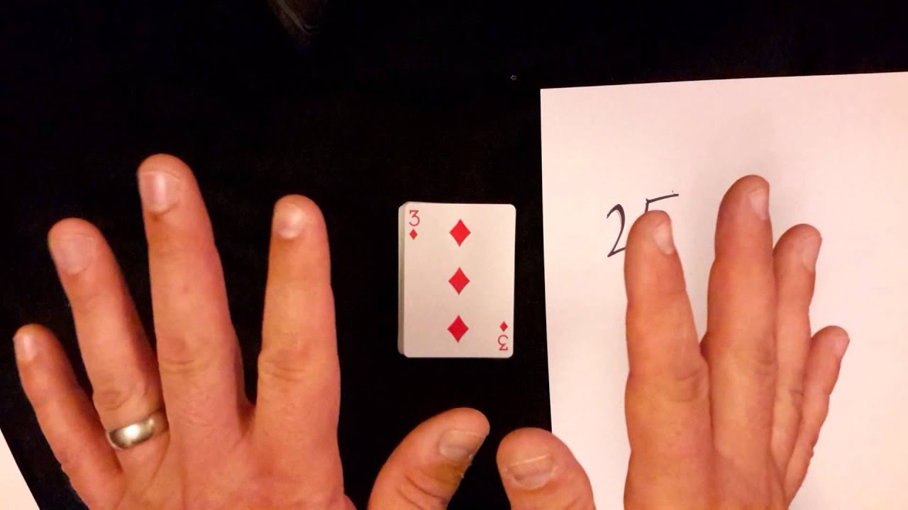 Hands Free Mentalism Card Trick Tutorial