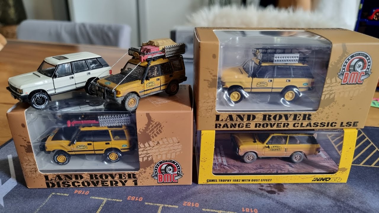 Diecast Land Rover ‼️ Inno64, BMC including a custom and wheel swap. Unboxing review #diecast