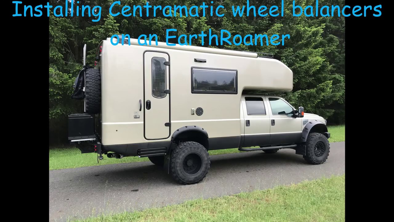 EarthRoamer Centramatic wheel balancer installation