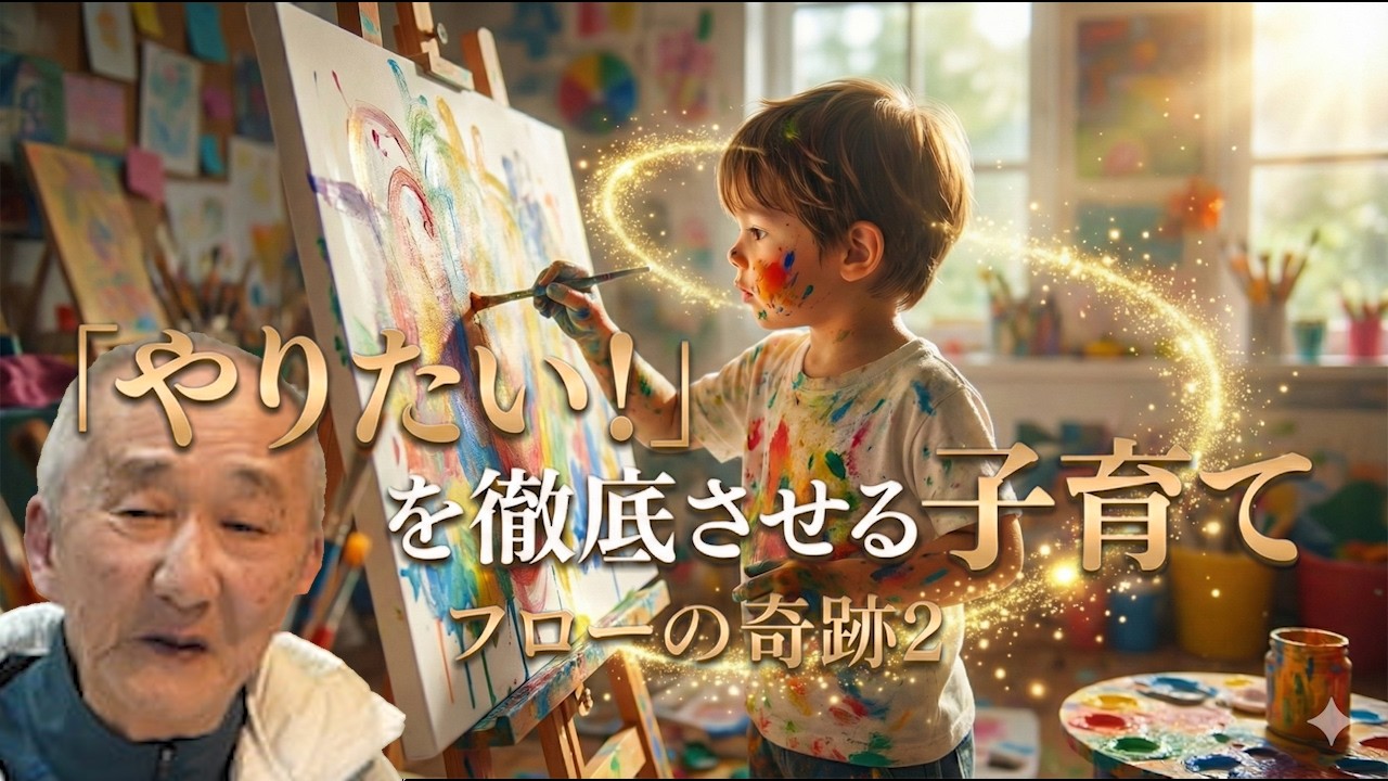 「やりたい！」を徹底させる子育て（フローの奇跡2）