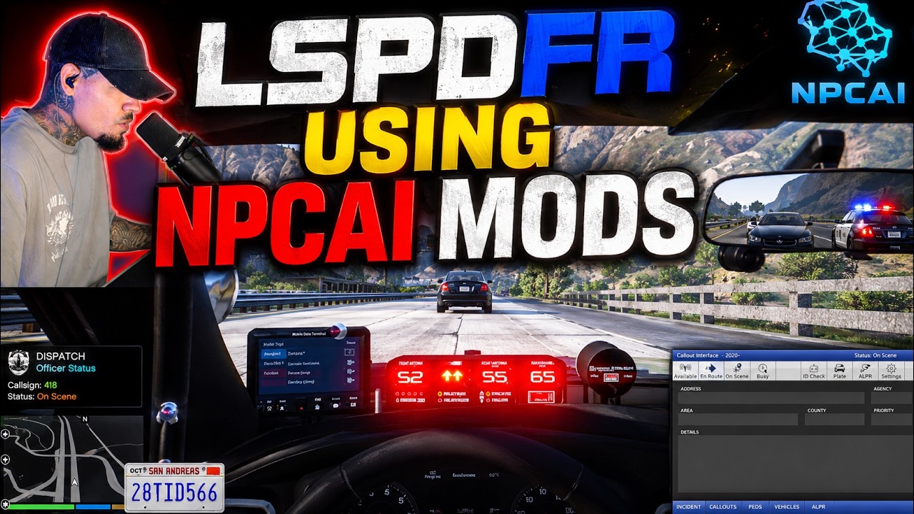 LSPDFR using NPCAI Mods