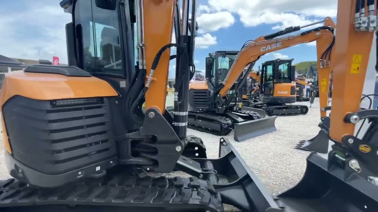 New CASE Mini Excavator Range at Hillhead 2022