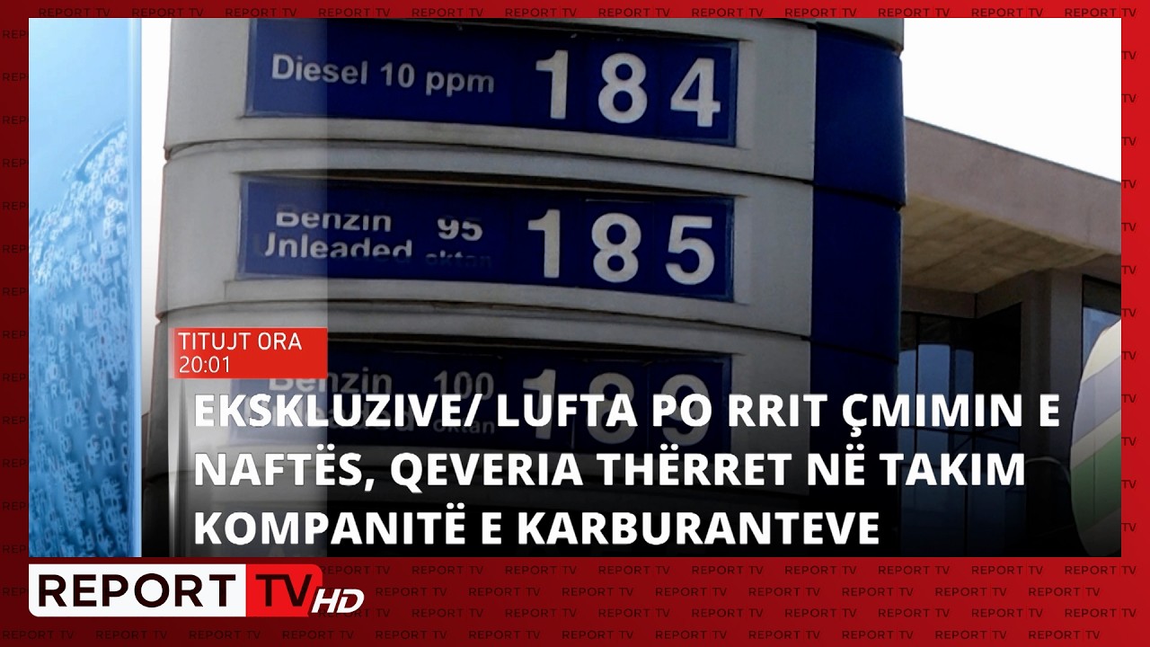 Report TV- Titujt kryesorë të lajmeve ora 20:00 (06.03.2026)