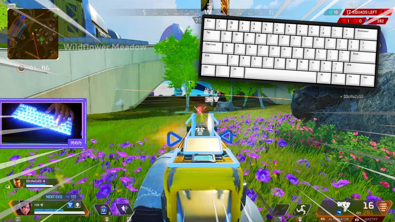 Voidwalker Wraith rolls lobbies😌Satisfying Apex Legends ASMR Keyboard sounds + Lofi😇