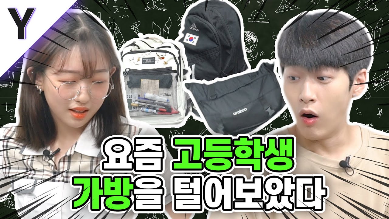 Что в сумке школы KOREA? [ReviewPedia]