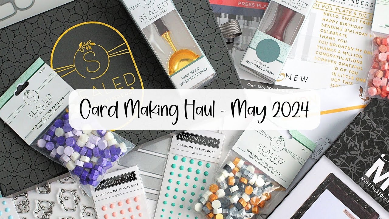 What Have I Been Buying? May 2024 | The Card Grotto