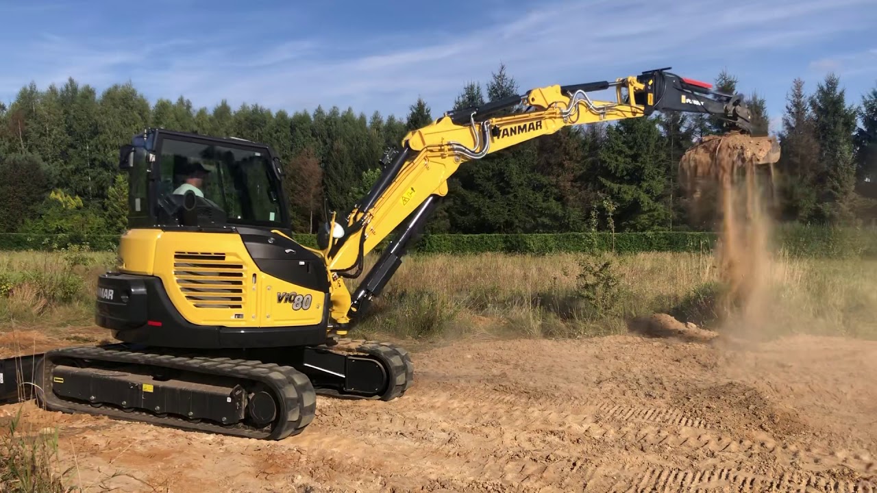 Yanmar Vio80 2pb melioracje