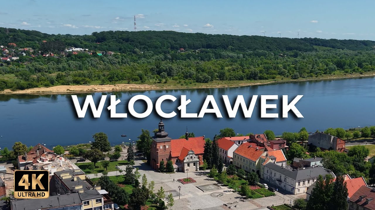 Niezwykły Włocławek z drona | Wyjątkowe piękno miasto! | 2025 [4K]