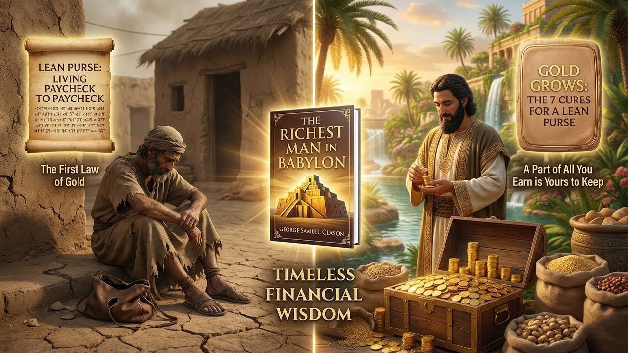 Why You Work Hard But stay Broke (Lessons from Babylon) 📉🏛️