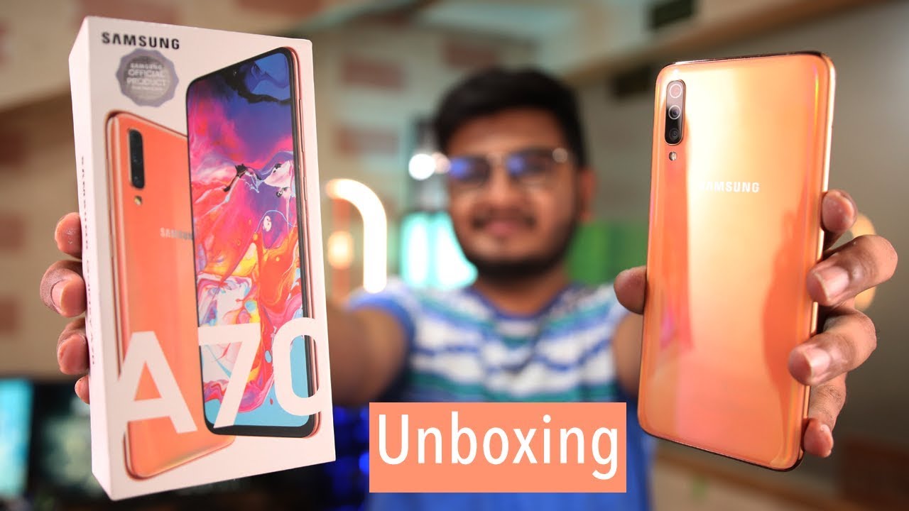 Samsung Galaxy A70 Unboxing | Midrange King?