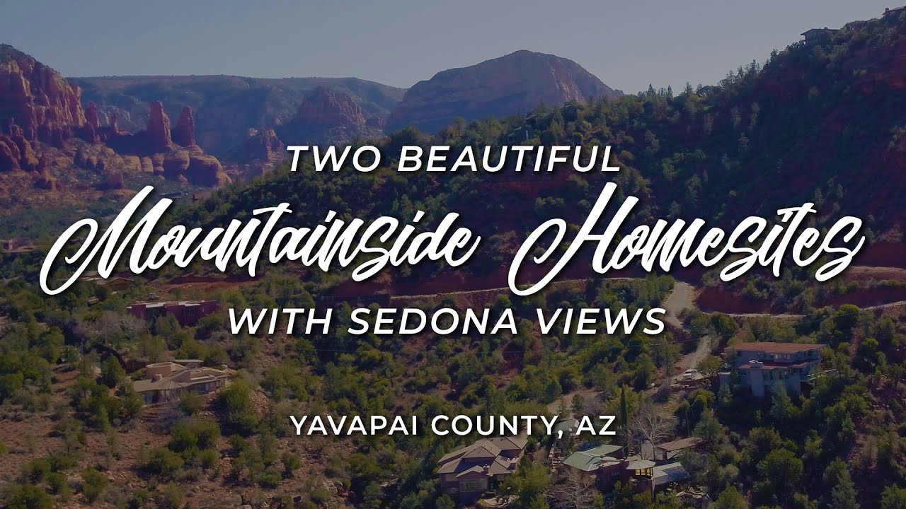 Live Amongst Pines and the Sedona Red Rocks on Two Homesites