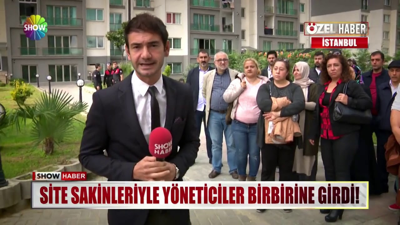 Site sakinleriyle yöneticiler birbirine girdi!