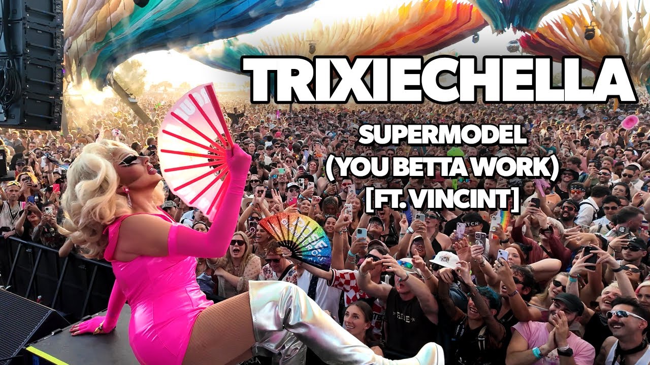 TRIXIECHELLA | Supermodel (You Betta Work) [ft. @VINCINT] Visualizer