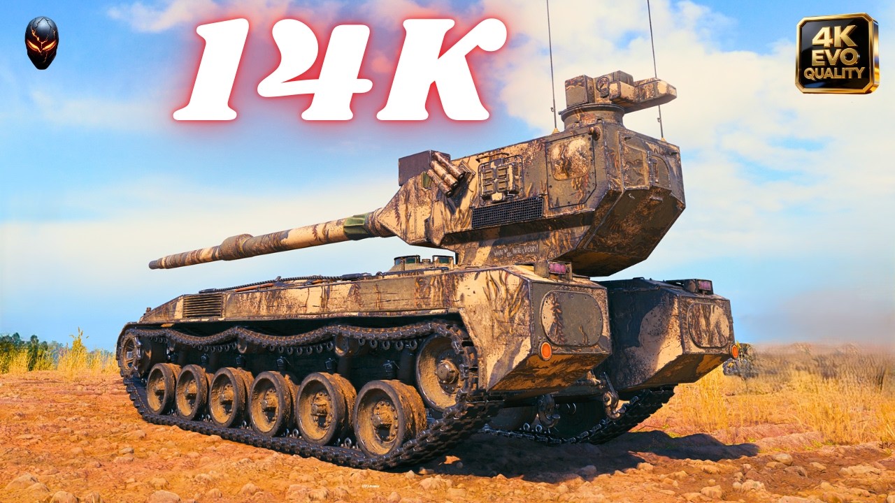 Hirschkäfer 14K Damage & Hirschkäfer 12K Damage 7 Kills World of Tanks #wot