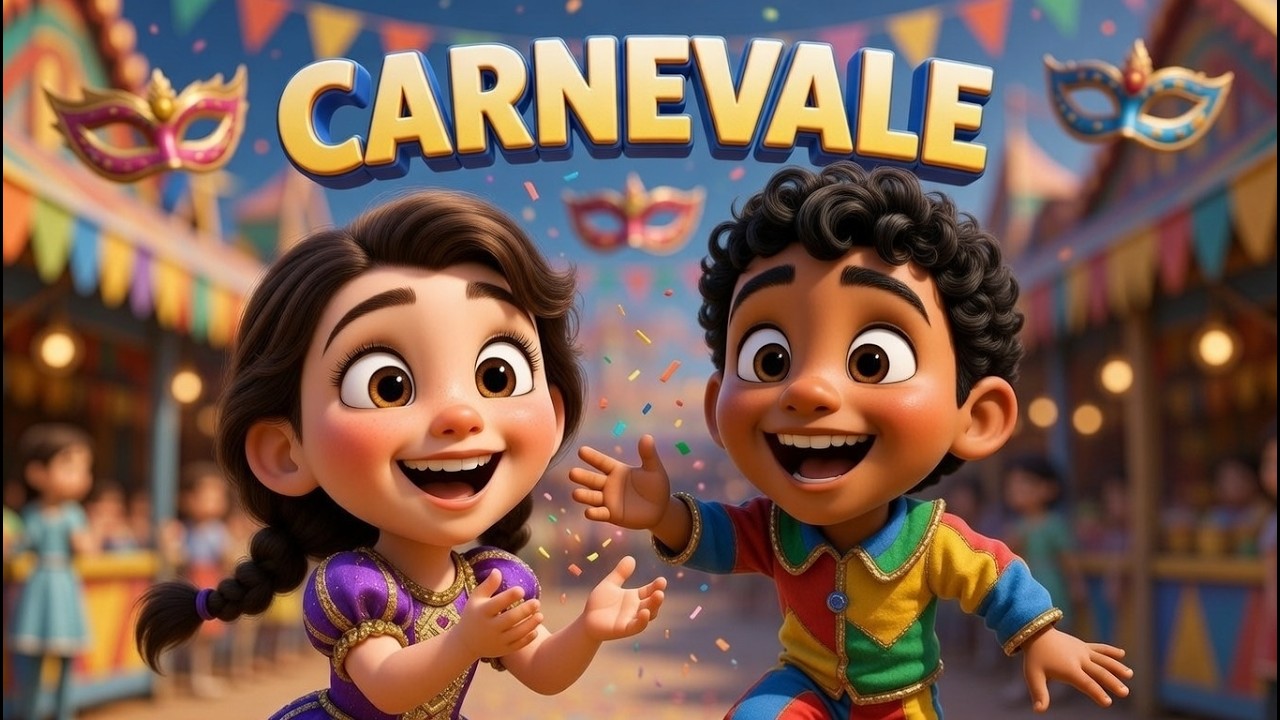 A Carnevale Ogni Scherzo Vale 🎭 Canzone di Carnevale per Bambini | Baby Dance Italiana