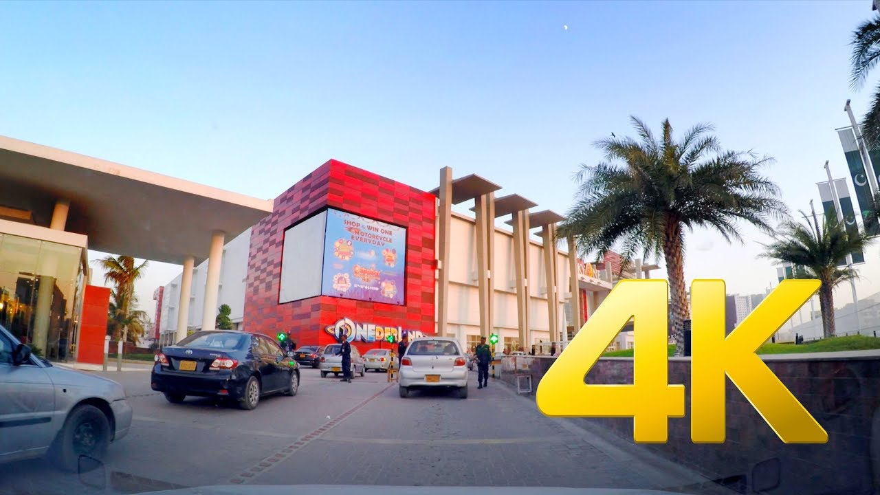 Lucky One Mall Underground Parking Drive - Karachi - 4K Ultra HD - Karachi Street View