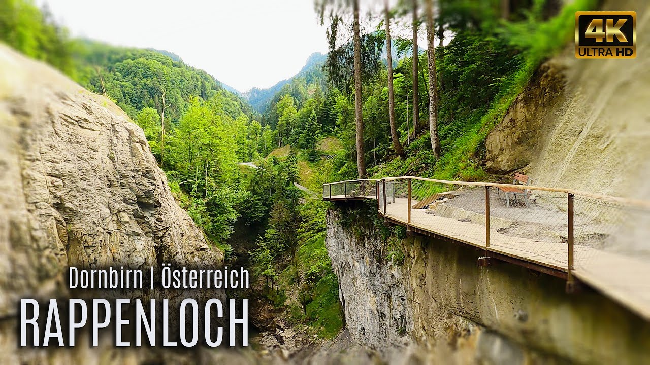 Rappenlochschlucht | Grand Canyon Vorarlbergs | Dornbirn / Österreich | Cinematic Hike | 4K