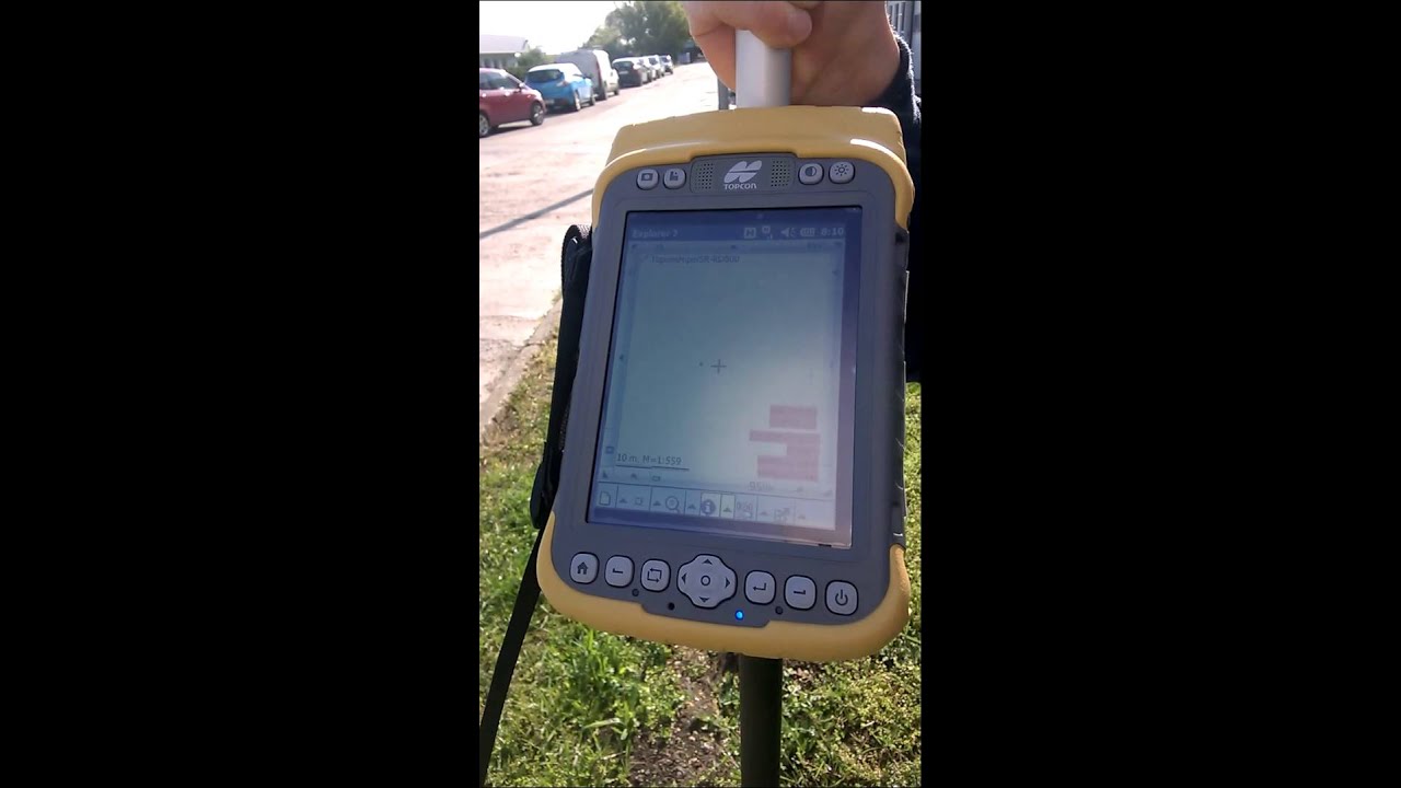 SPX RD 8000 és Topcon HIPER SR