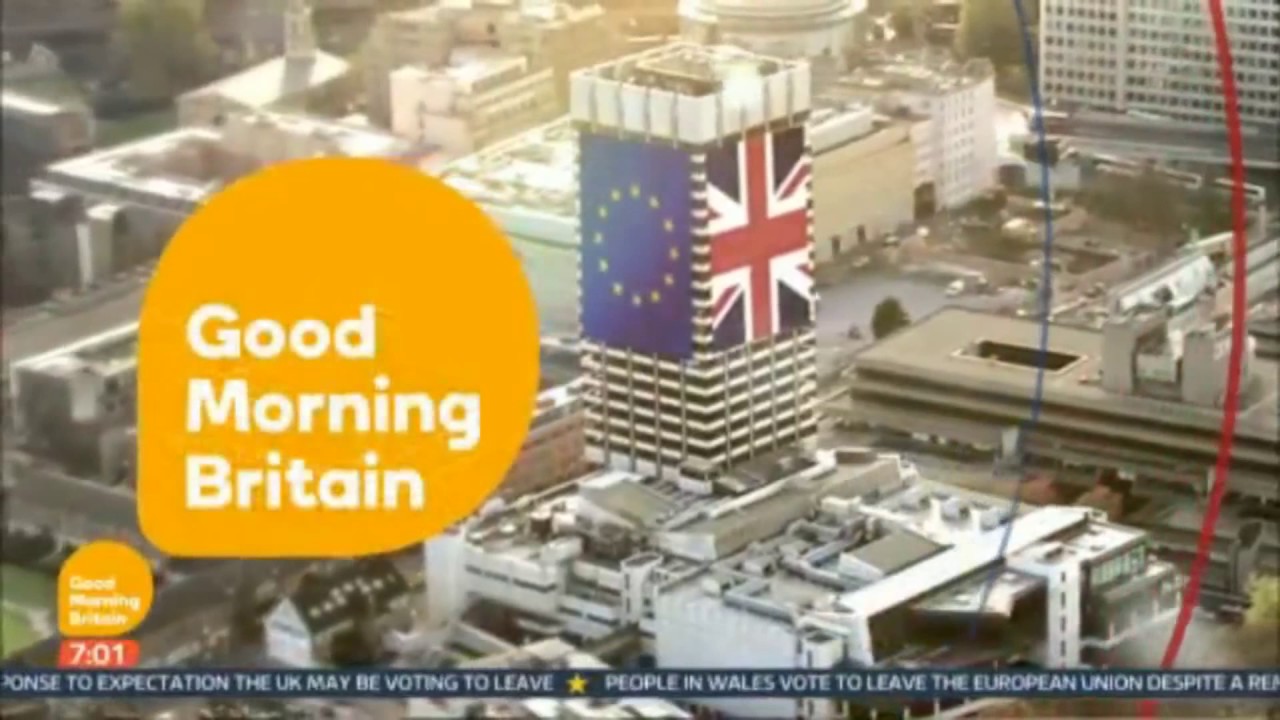 GMB 24th June 2016 - 7H, UK Leave EU