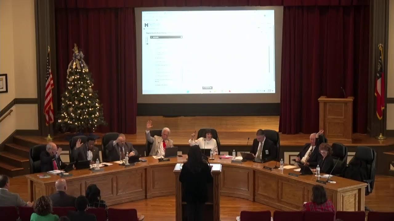 December 2025 Board Meeting