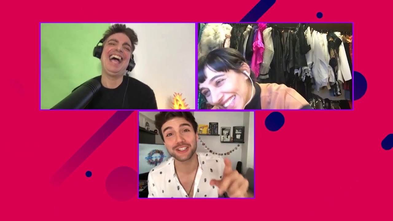 Ale Sergi y Juliana Gattas de Miranda! improvisaron sus salas de ensayo en sus vestidores Miranda!