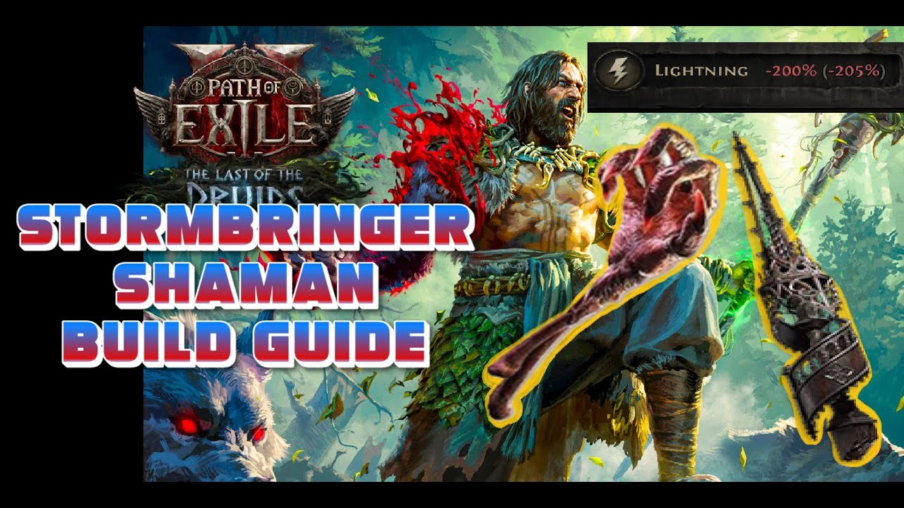 Doryani's Stormbringer Shaman - Build Overview - Path of Exile 2 [0.4]