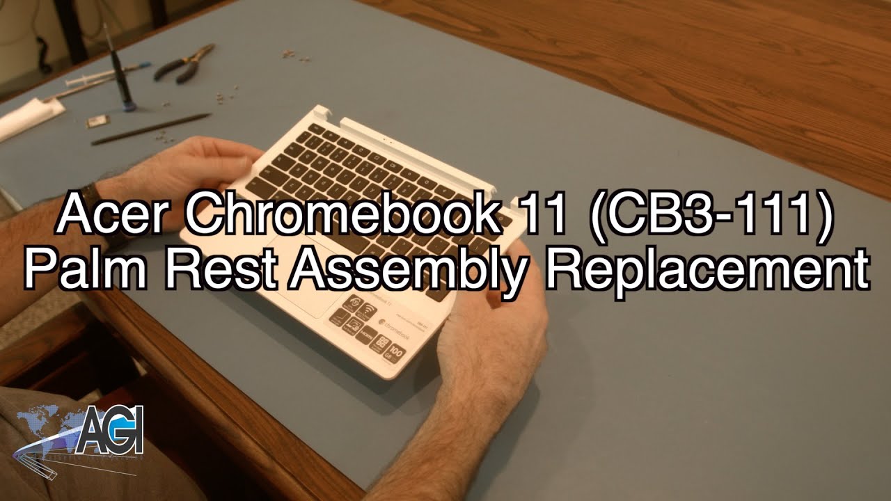 Acer Chromebook 11 CB3-111 Palm Rest Assembly Replacement