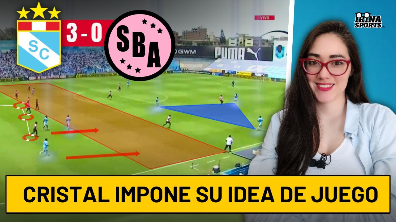 Así CRISTAL Goleó a SPORTS BOYS | Análisis Táctico