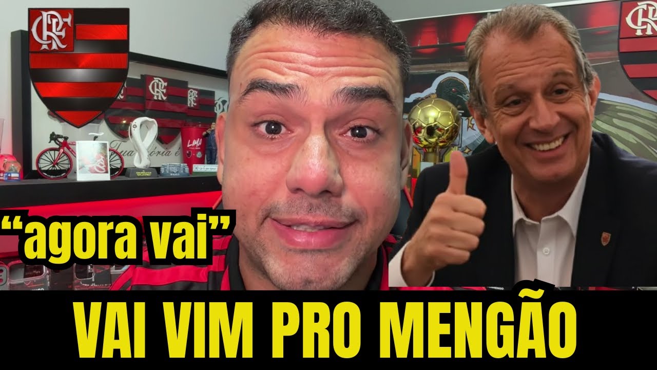 😱NAO ESPERAVA ! JOGADOR AVISOU QUE VAI VIM PRO FLAMENGO
