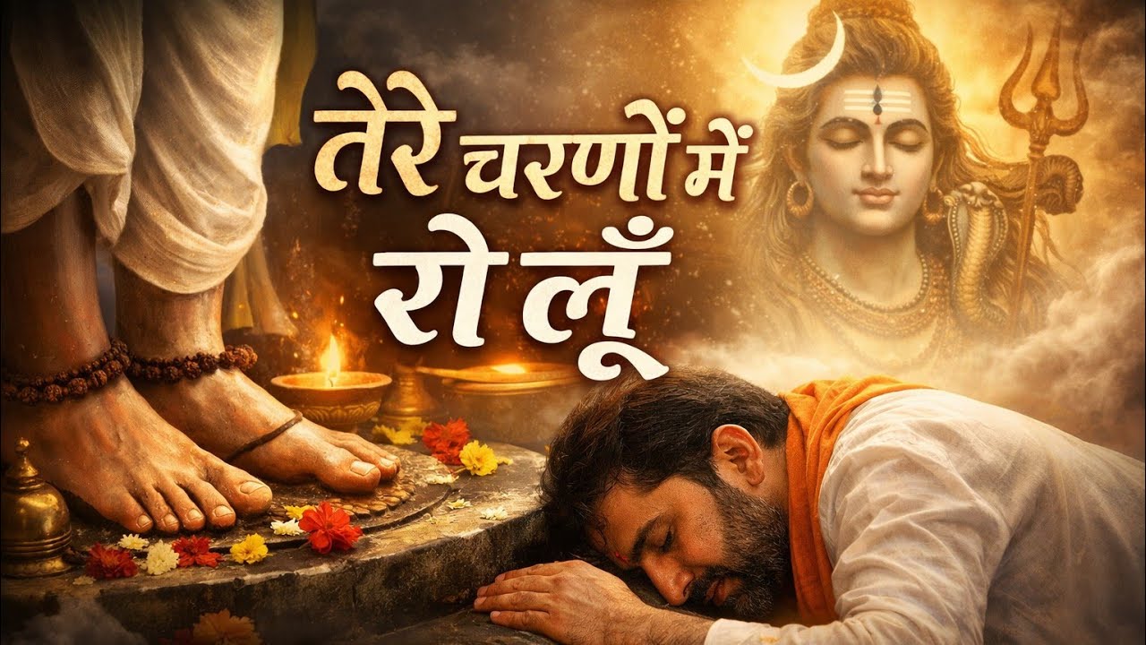 तेरे चरणों में रो लूँ – दर्द भरा शिव भजन | Heart Touching Bhajan