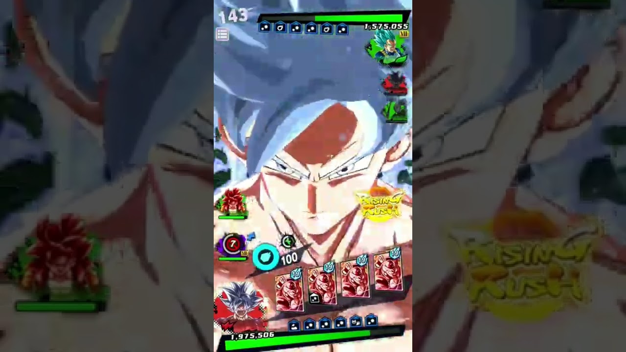 MUI GOKU DEALS 1.2 MILLION DAMAGE STANDING STILL In Dragon Ball Legends!!!!!!