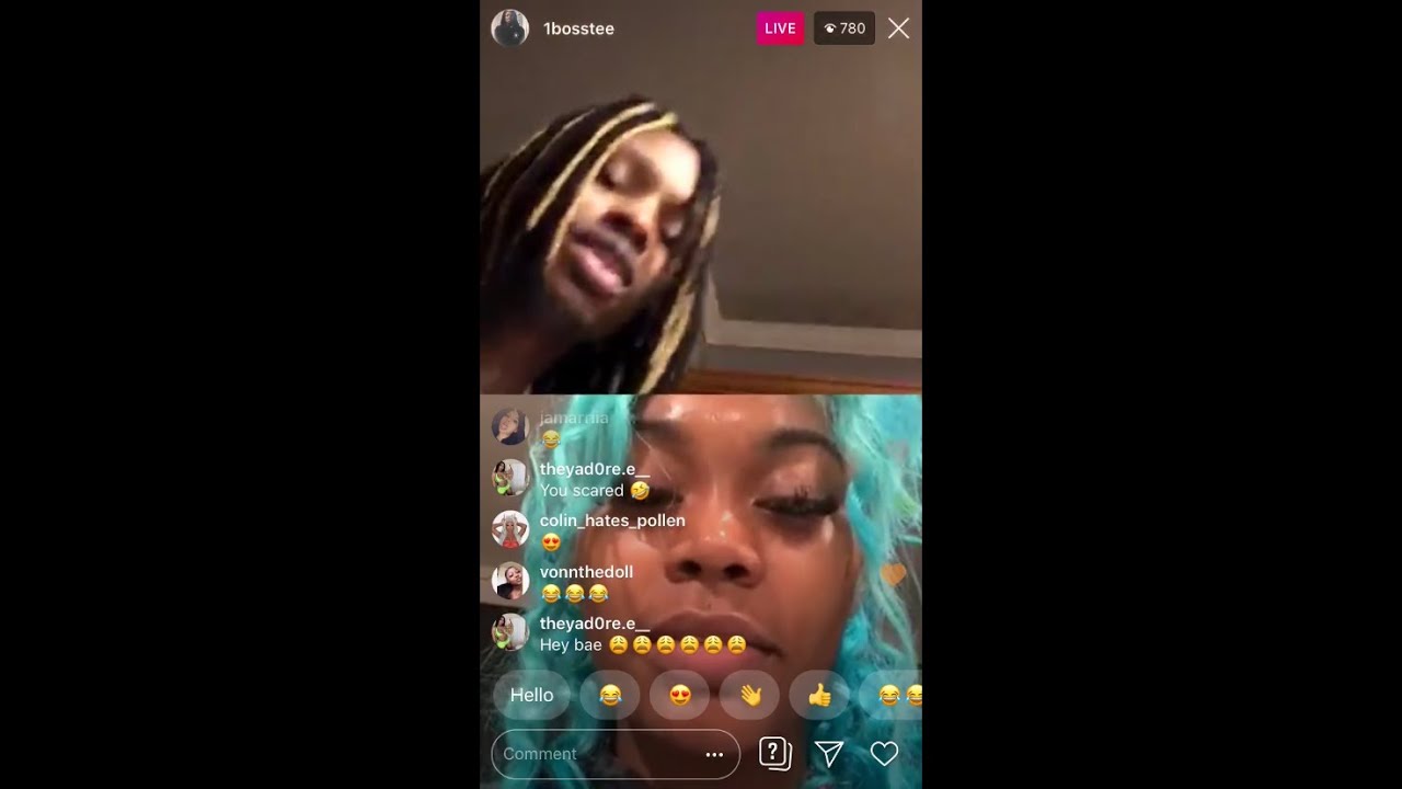 KING VON & ASIA DA BRAT IG LIVE TOGETHER