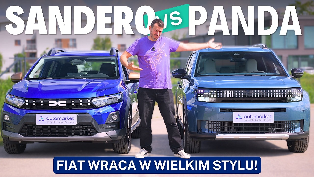 Fiat Grande Panda vs Dacia Sandero Stepway FL - czy budżetowe auto może być ciekawe?