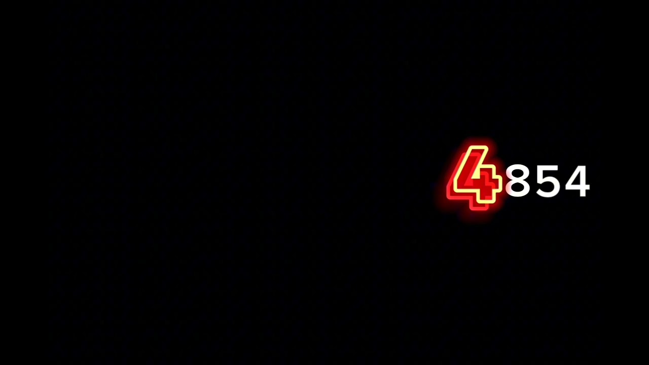 Numbers 1 to 1 Million with sound