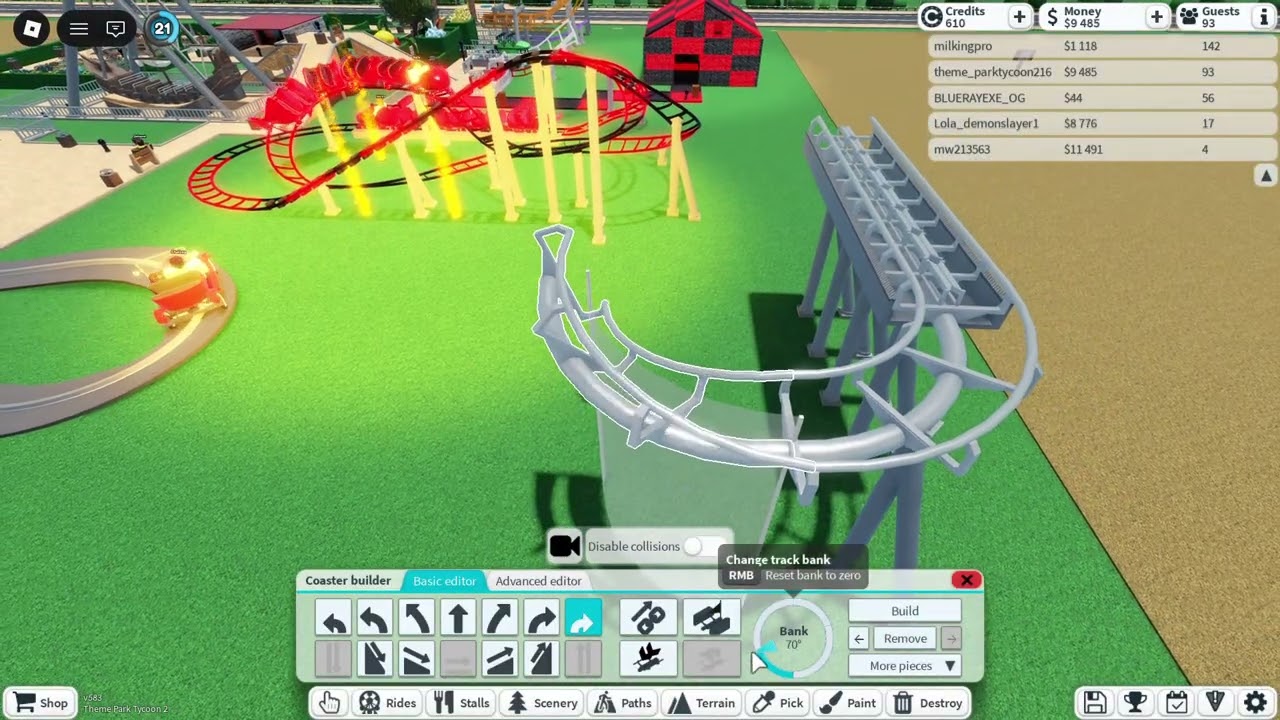 first video on theme park tycoon 2 (ROBLOX)