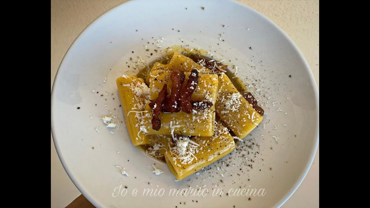 RIGATONI ALLA CARBONARA