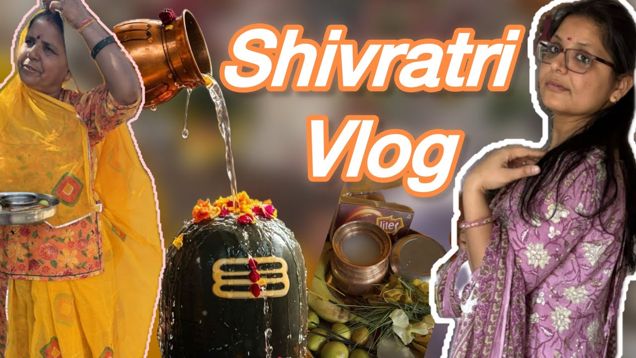My Shivratri Vlog 🙏 | Mumma ke sath Puja & Chiku ka Mandir Visit 🕉️