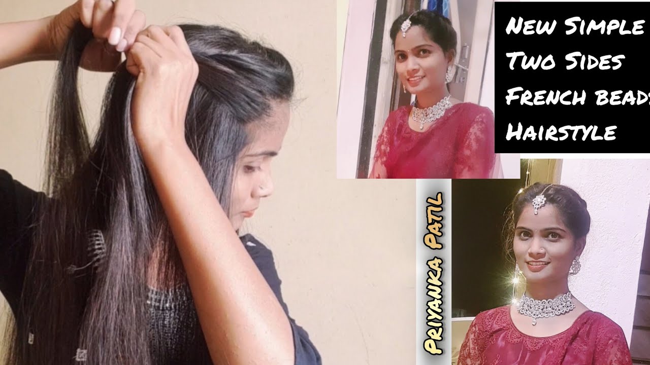 New Simple Two Side French Hairstyle|| #viralvideo #hairstyle #vlog #viralvlogs #trending #youtube