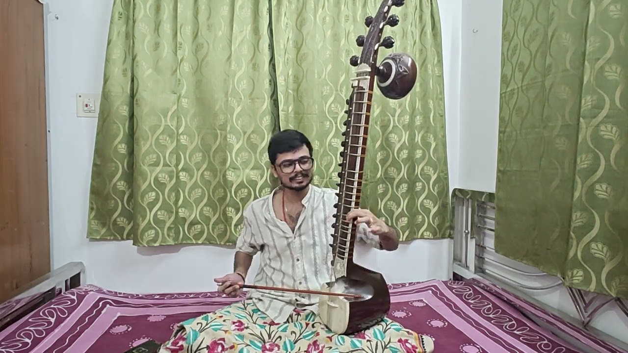 Garaj Garaj Esraj Cover |Bandish Bandits |Esraj player |